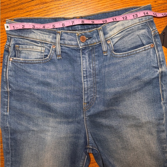 NWT Hudson Zoeey High Rise Straight Crop Jeans Size 30 - Picture 6 of 6
